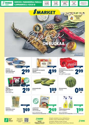S-market tarjoukset  - 13.07.2022 - 17.07.2022.