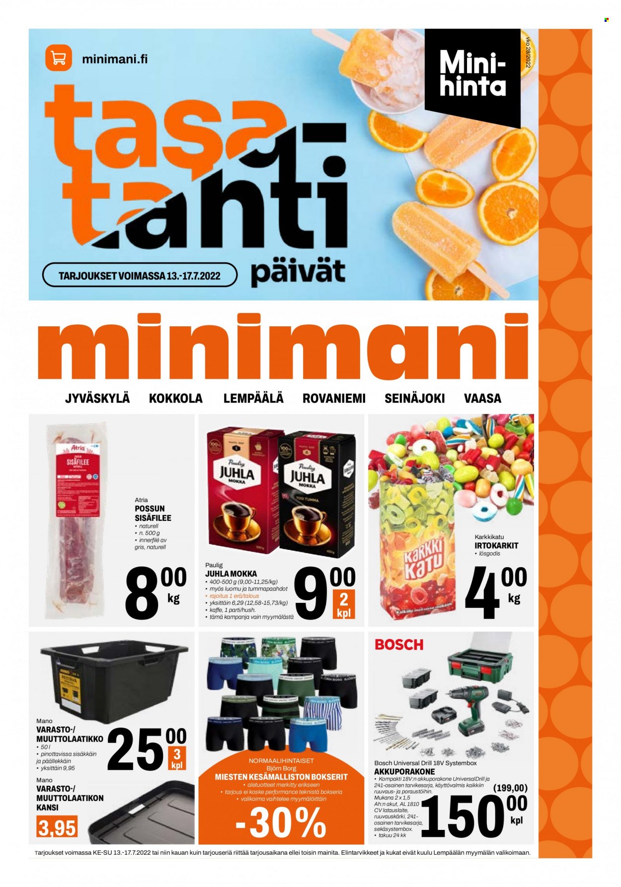 Minimani tarjoukset - 13.07.2022 - 17.07.2022. Sivu 1