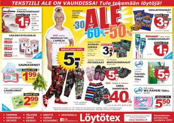 Löytötex tarjoukset  - 13.07.2022 - 19.07.2022.