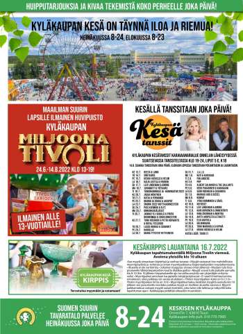 Tuuri tarjoukset  - 13.07.2022 - 19.07.2022.
