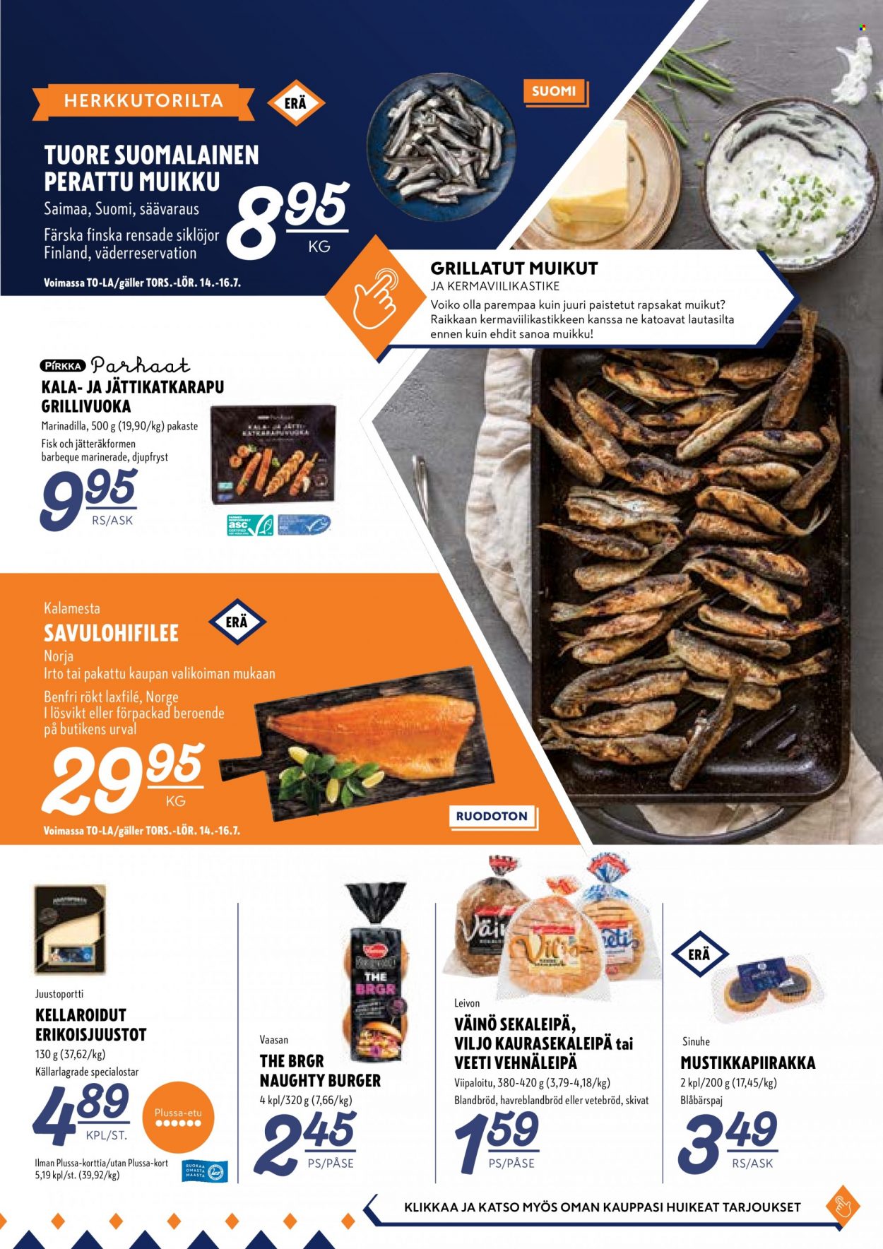 K-Supermarket tarjoukset - 14.07.2022 - 17.07.2022. Sivu 5