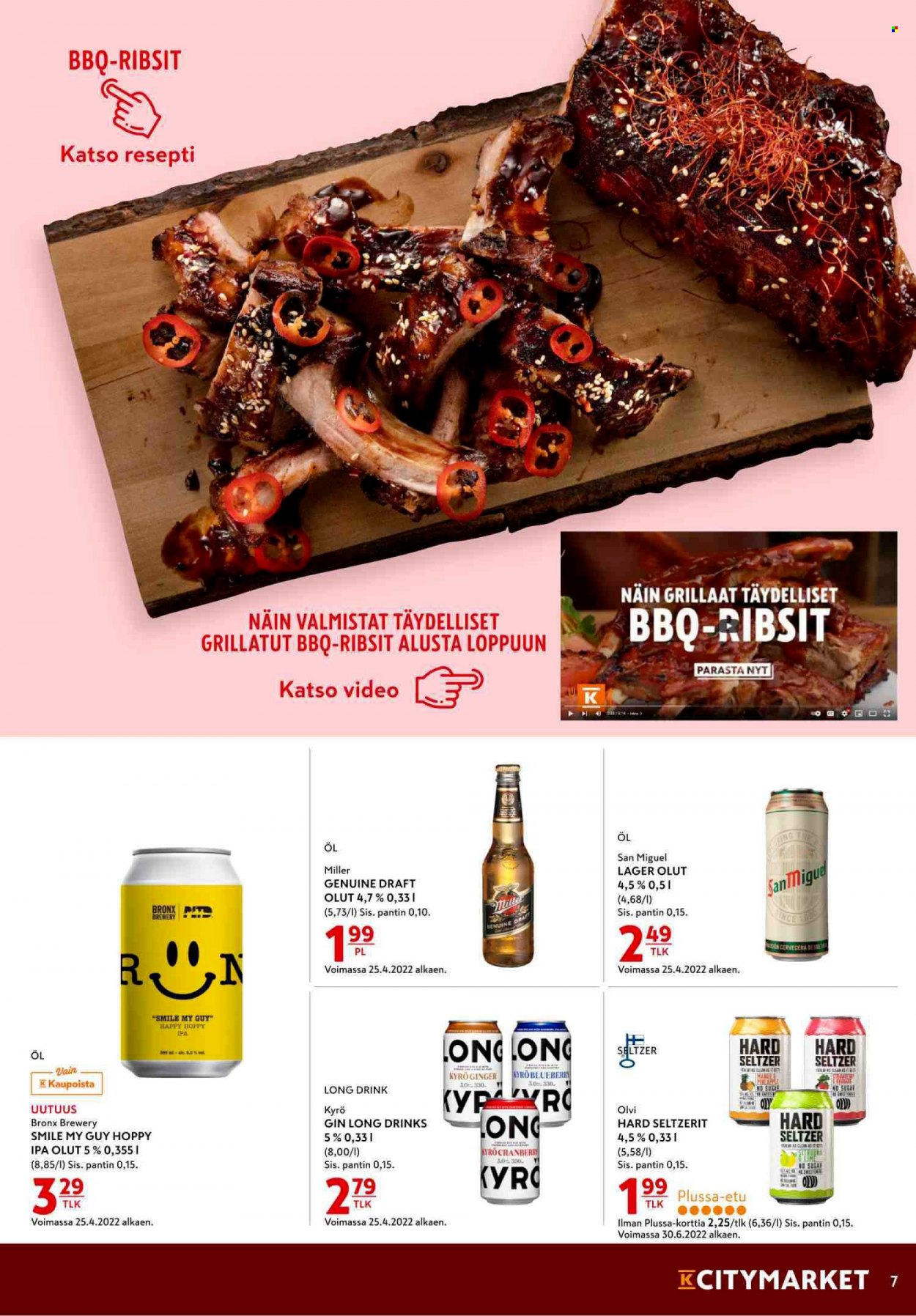 K-citymarket tarjoukset - 18.07.2022 - 20.07.2022. Sivu 7