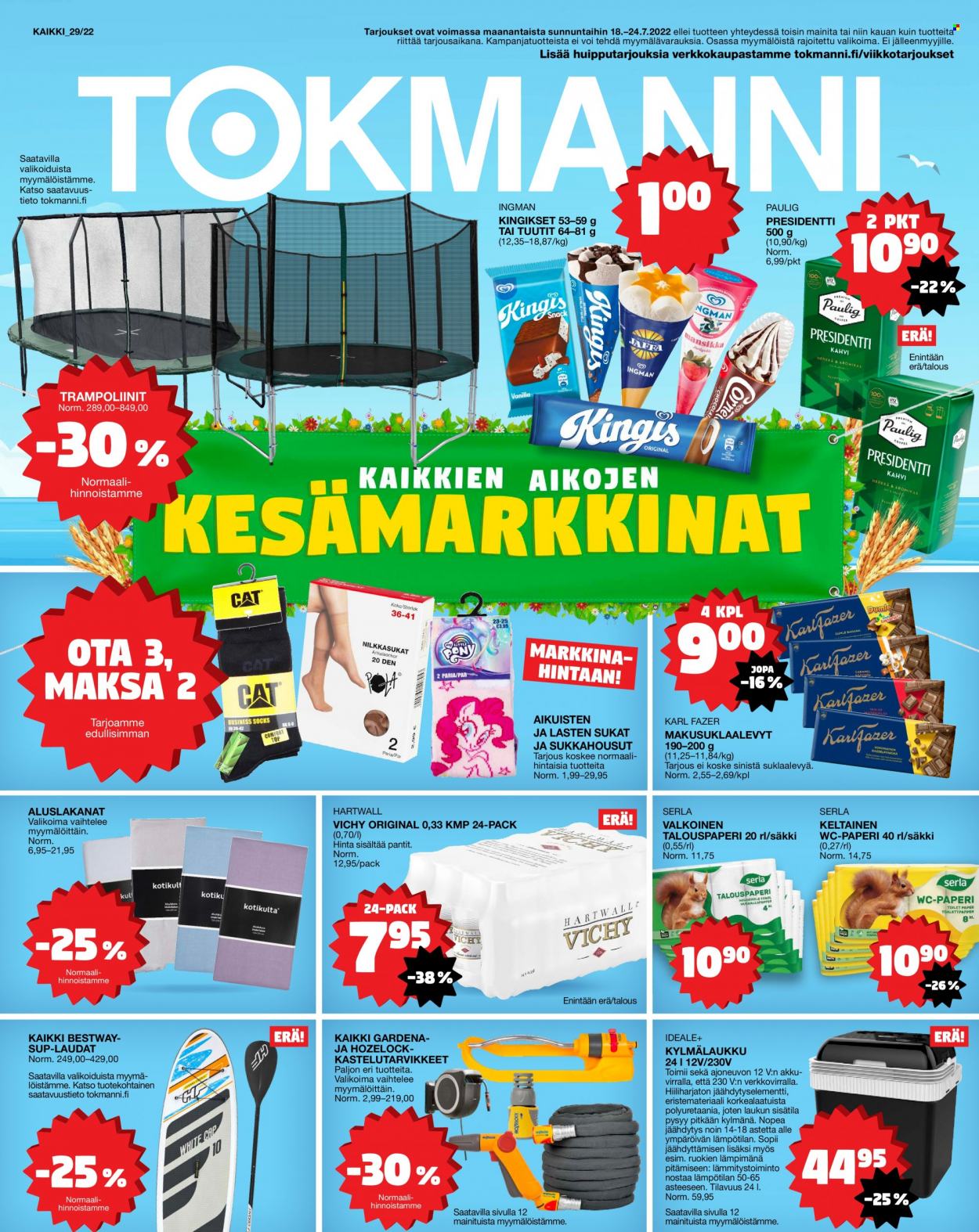 Tokmanni tarjoukset - 18.07.2022 - 24.07.2022. Sivu 1