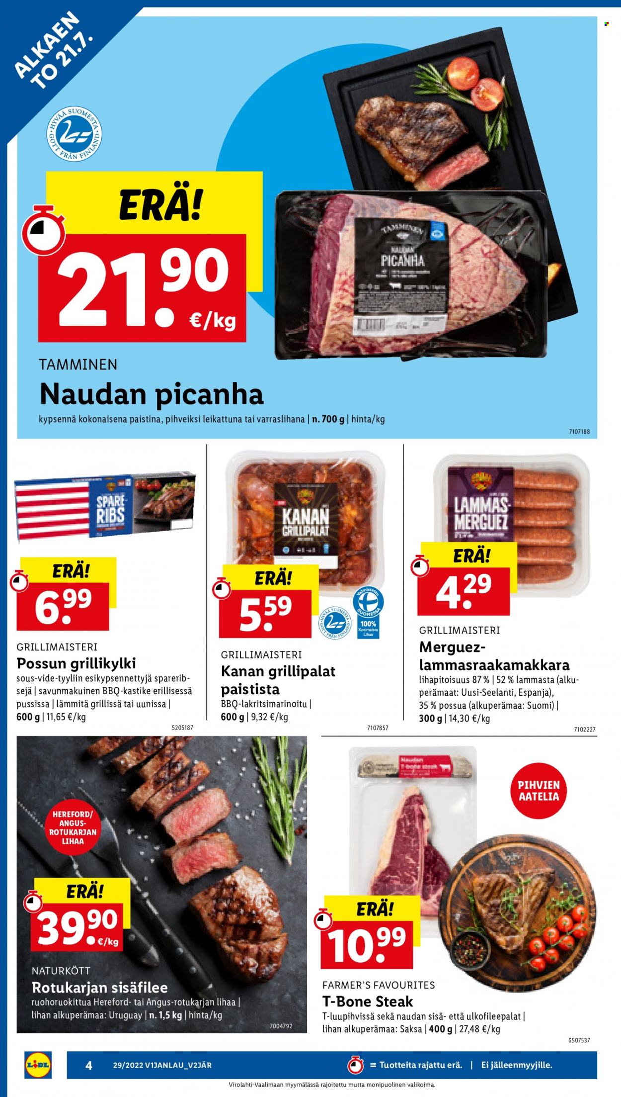 Lidl tarjoukset - 21.07.2022 - 27.07.2022. Sivu 4