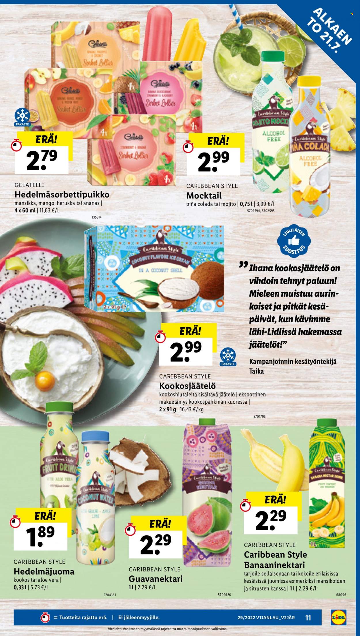 Lidl tarjoukset - 21.07.2022 - 27.07.2022. Sivu 11