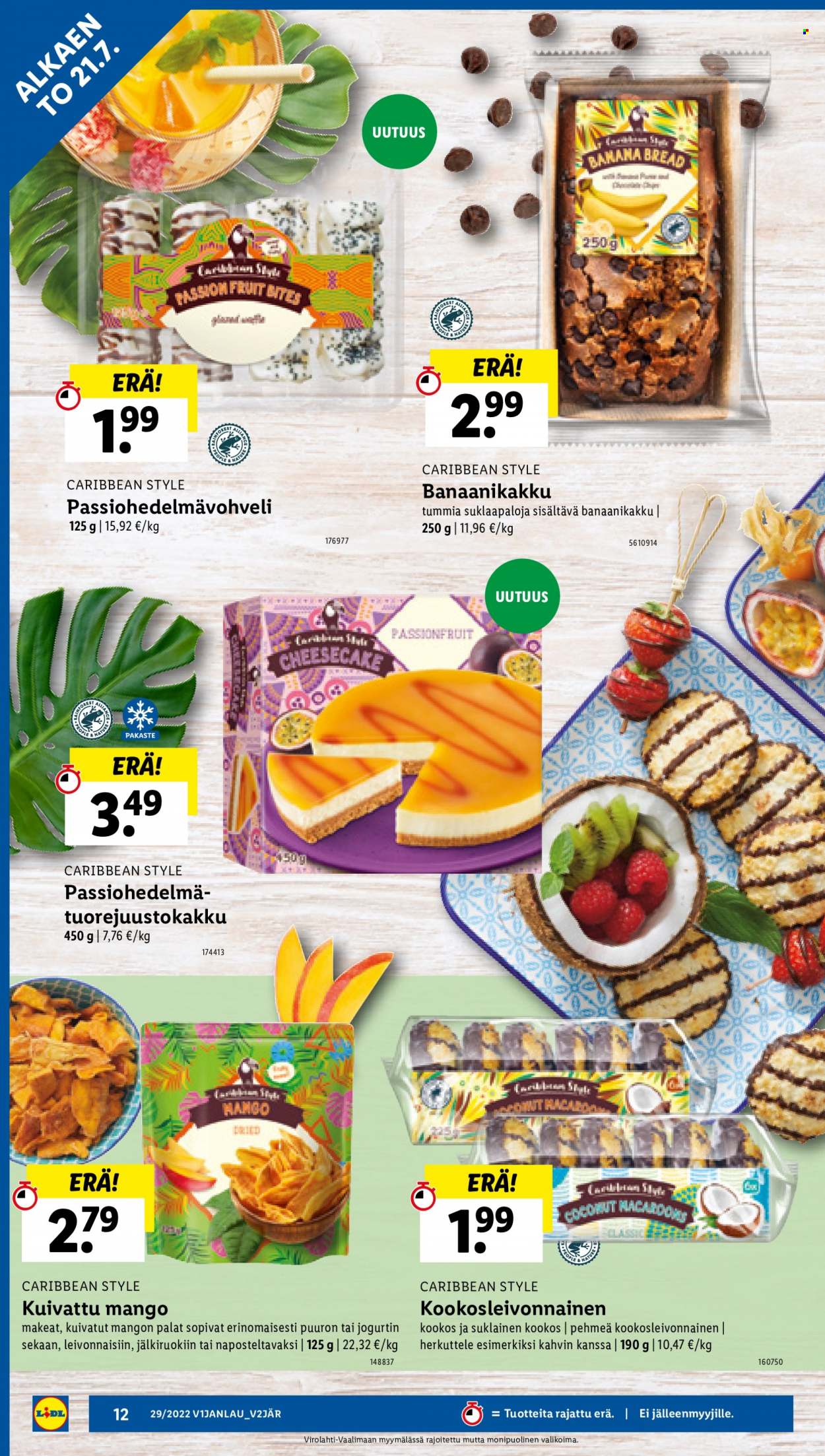 Lidl tarjoukset - 21.07.2022 - 27.07.2022. Sivu 12