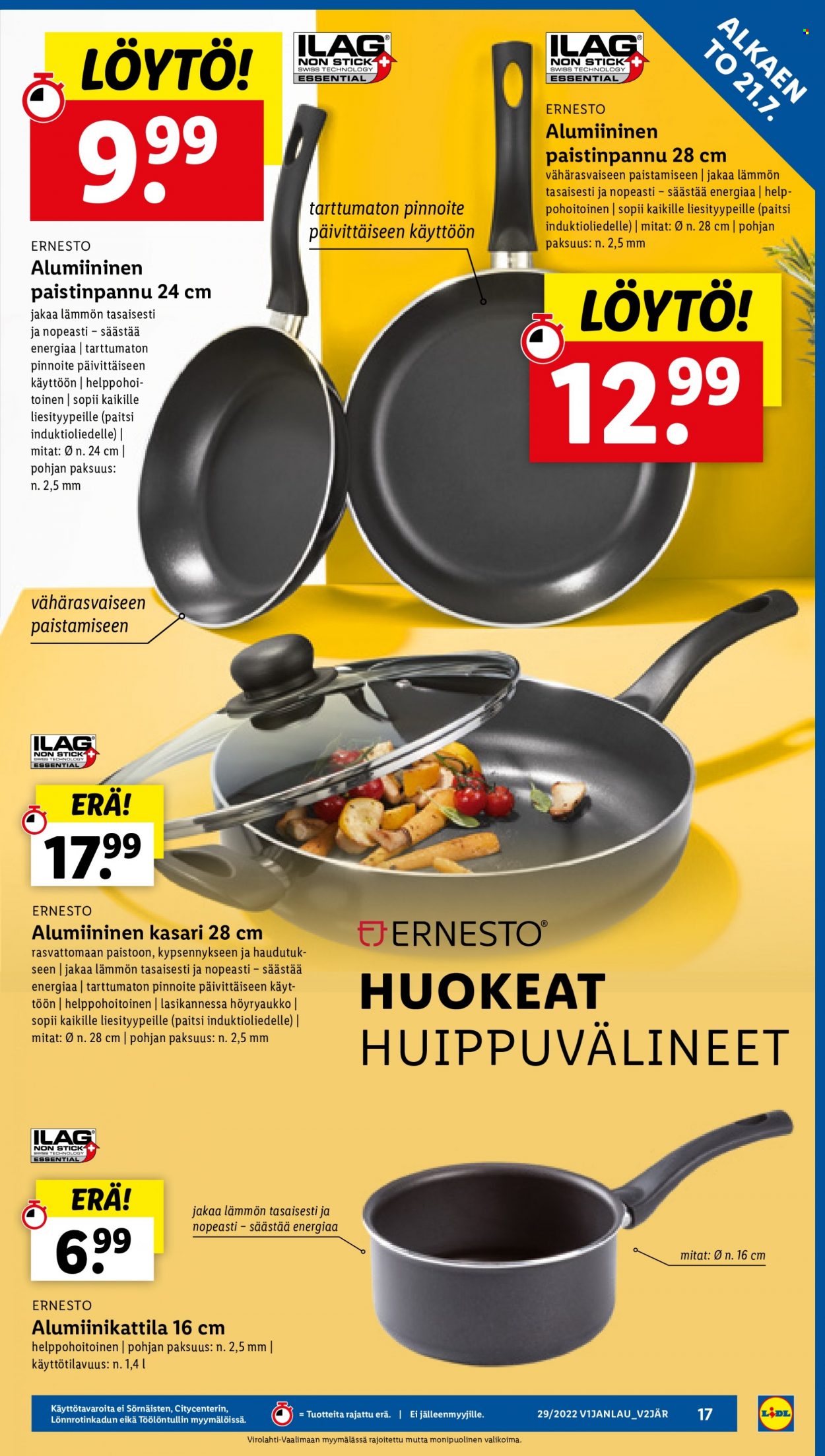 Lidl tarjoukset - 21.07.2022 - 27.07.2022. Sivu 17