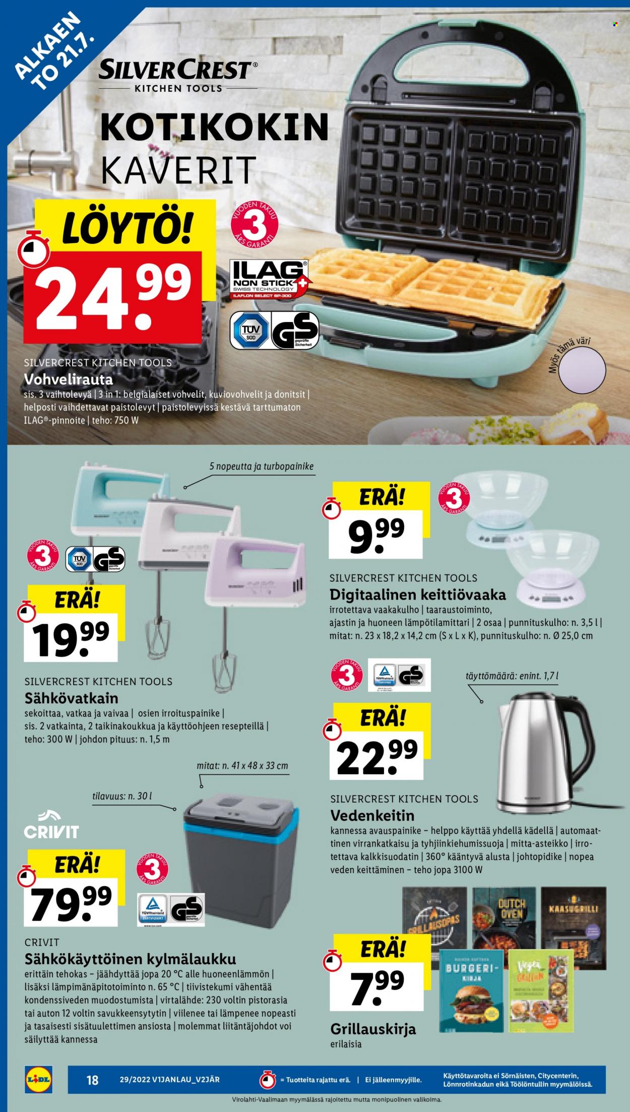 Lidl tarjoukset - 21.07.2022 - 27.07.2022. Sivu 18