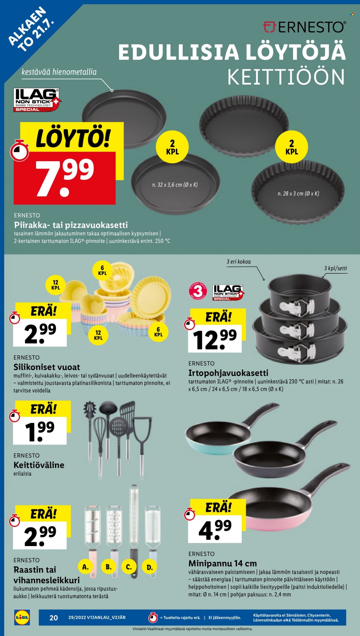 Lidl tarjoukset - 21.07.2022 - 27.07.2022. Sivu 20