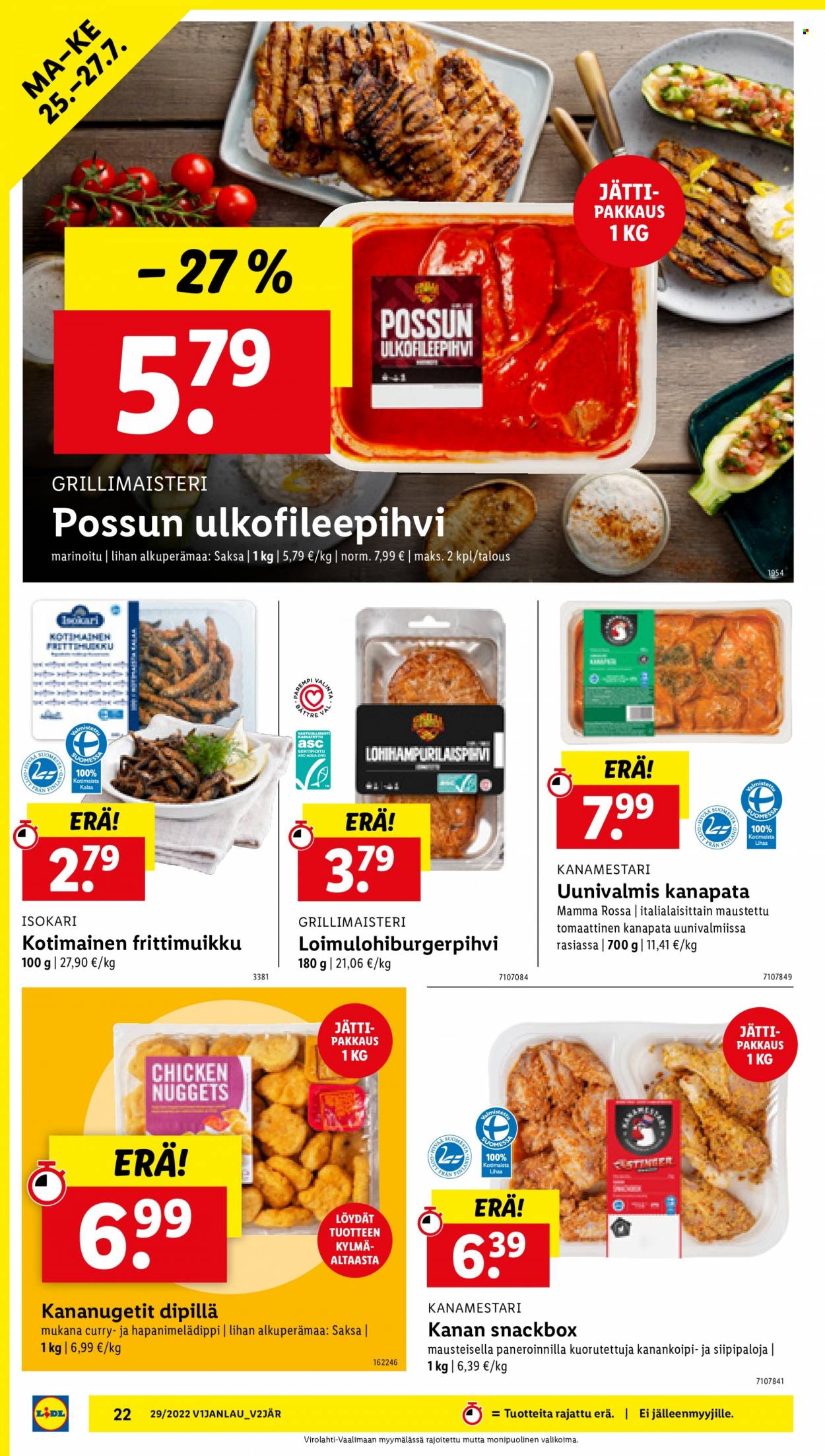 Lidl tarjoukset - 21.07.2022 - 27.07.2022. Sivu 22