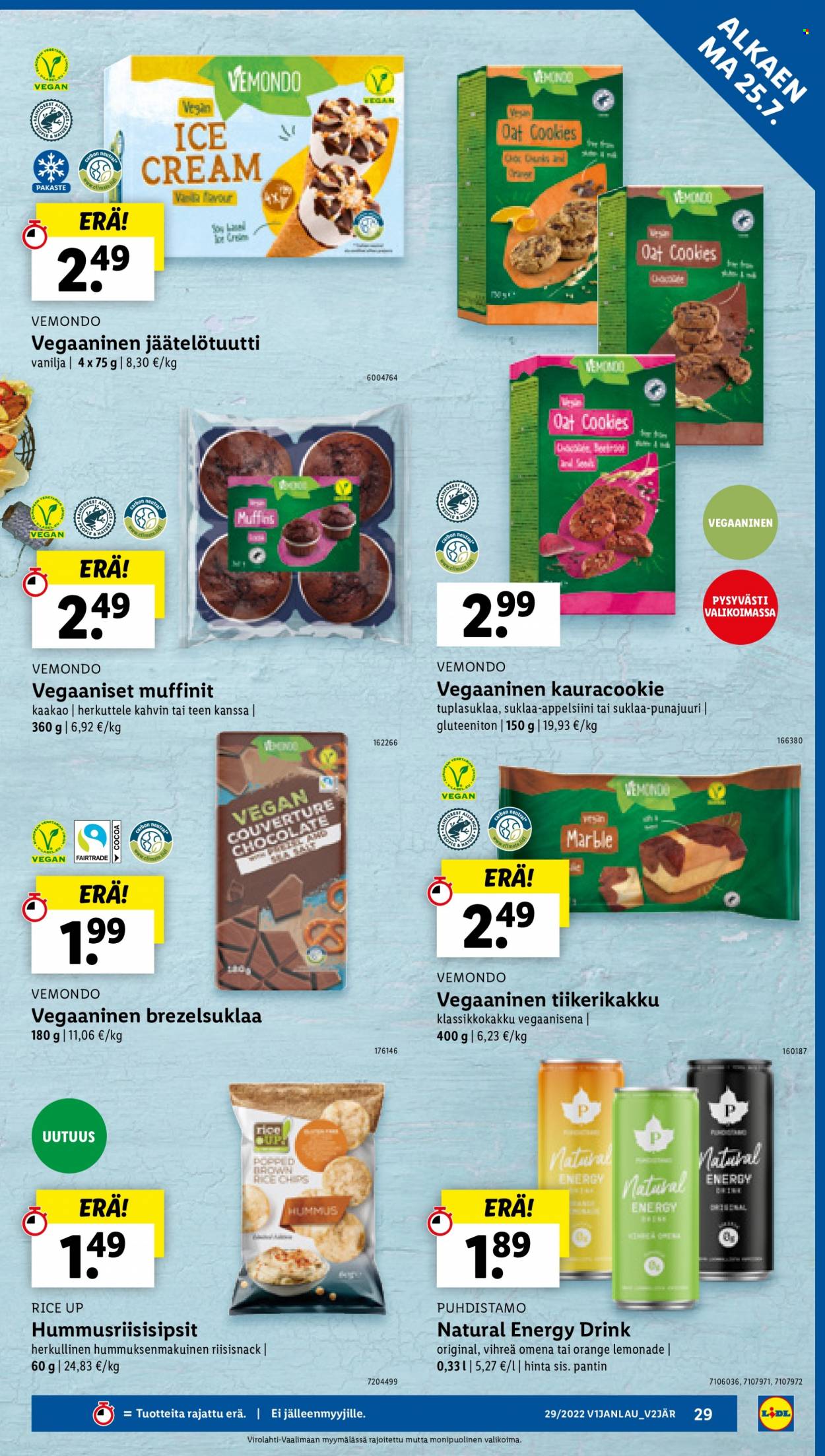 Lidl tarjoukset - 21.07.2022 - 27.07.2022. Sivu 29