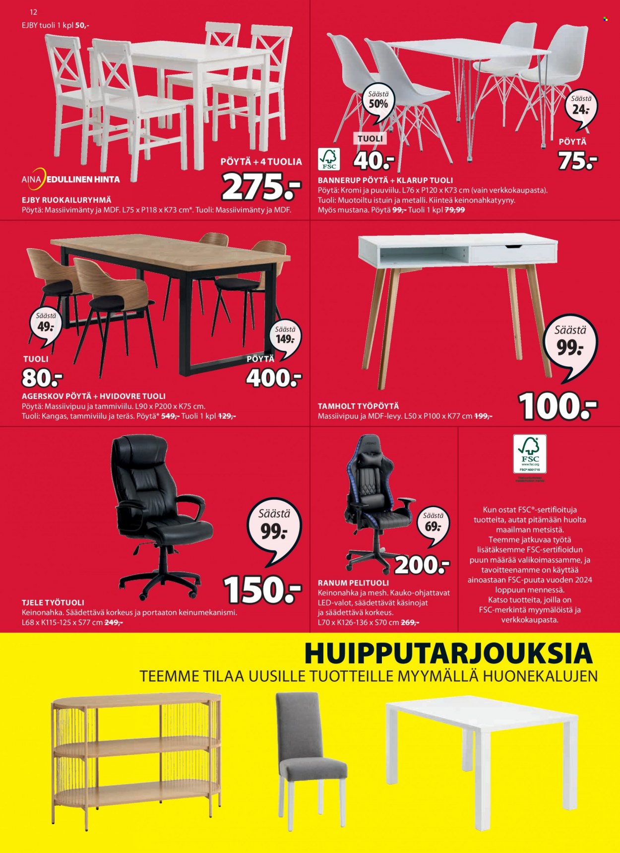 JYSK tarjoukset - 18.07.2022 - 24.07.2022. Sivu 12