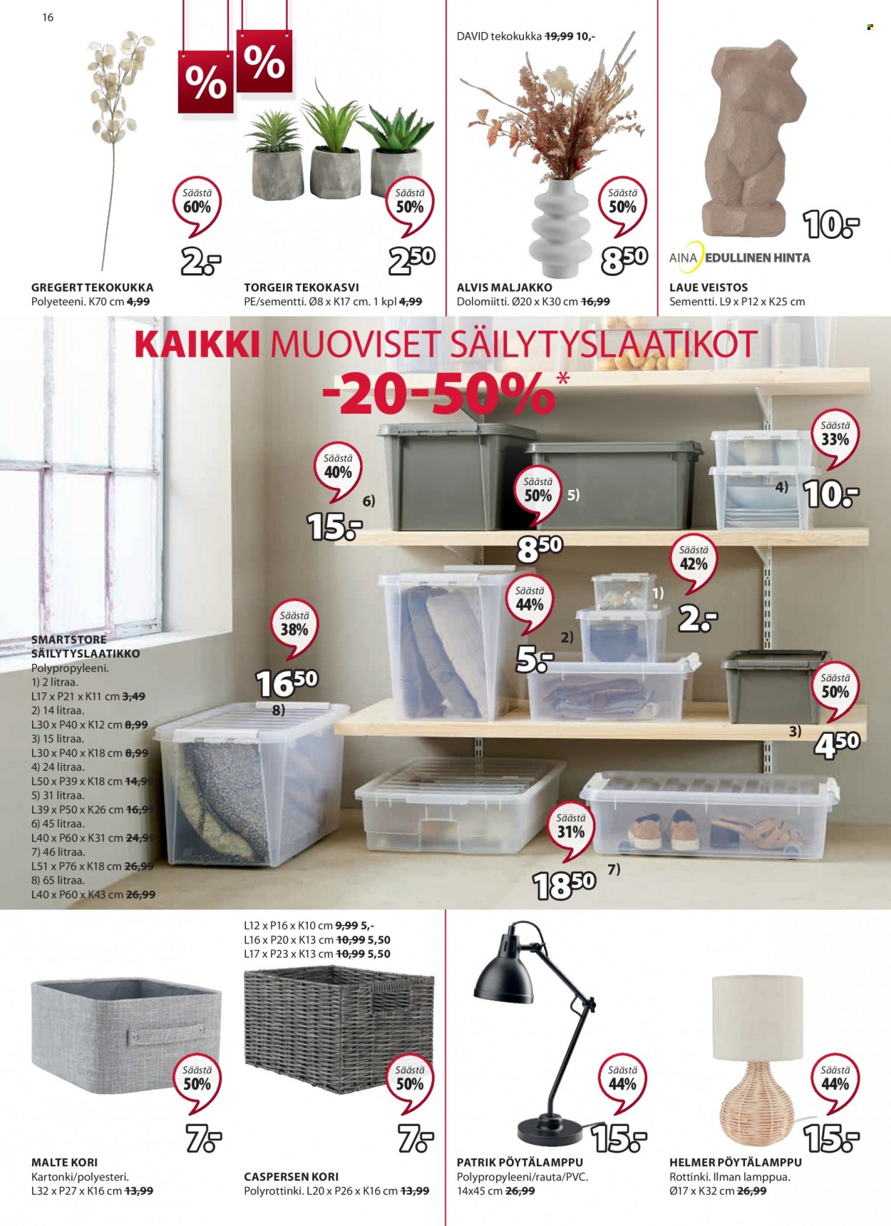 JYSK tarjoukset - 18.07.2022 - 24.07.2022. Sivu 16