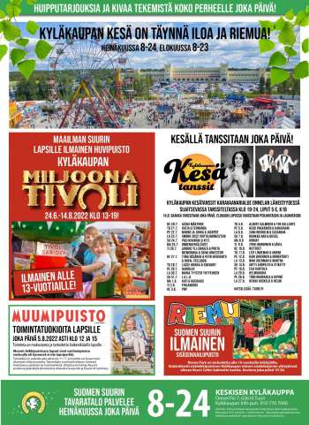 Tuuri tarjoukset  - 20.07.2022 - 26.07.2022.