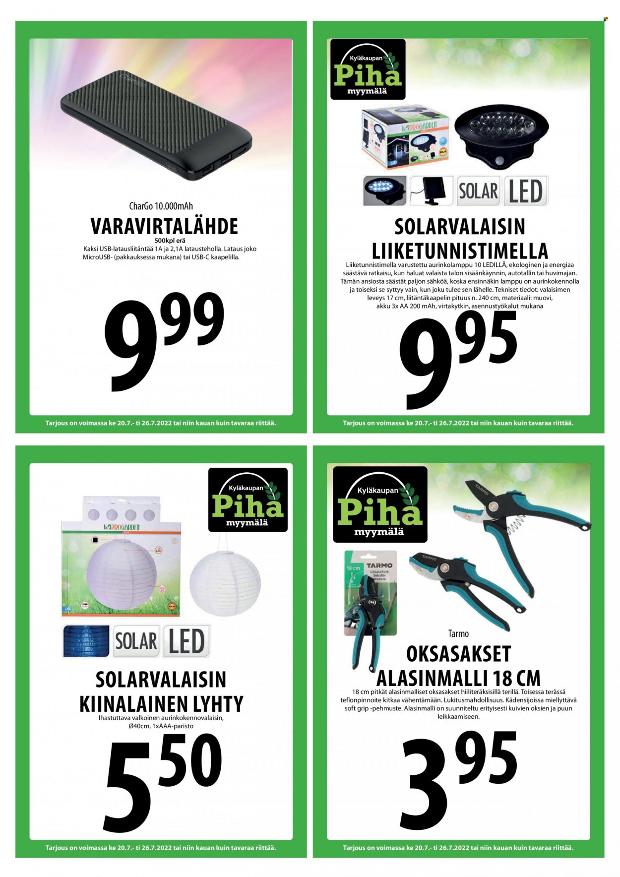 Tuuri tarjoukset - 20.07.2022 - 26.07.2022. Sivu 27