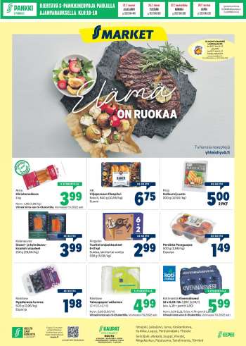 S-market tarjoukset  - 20.07.2022 - 24.07.2022.