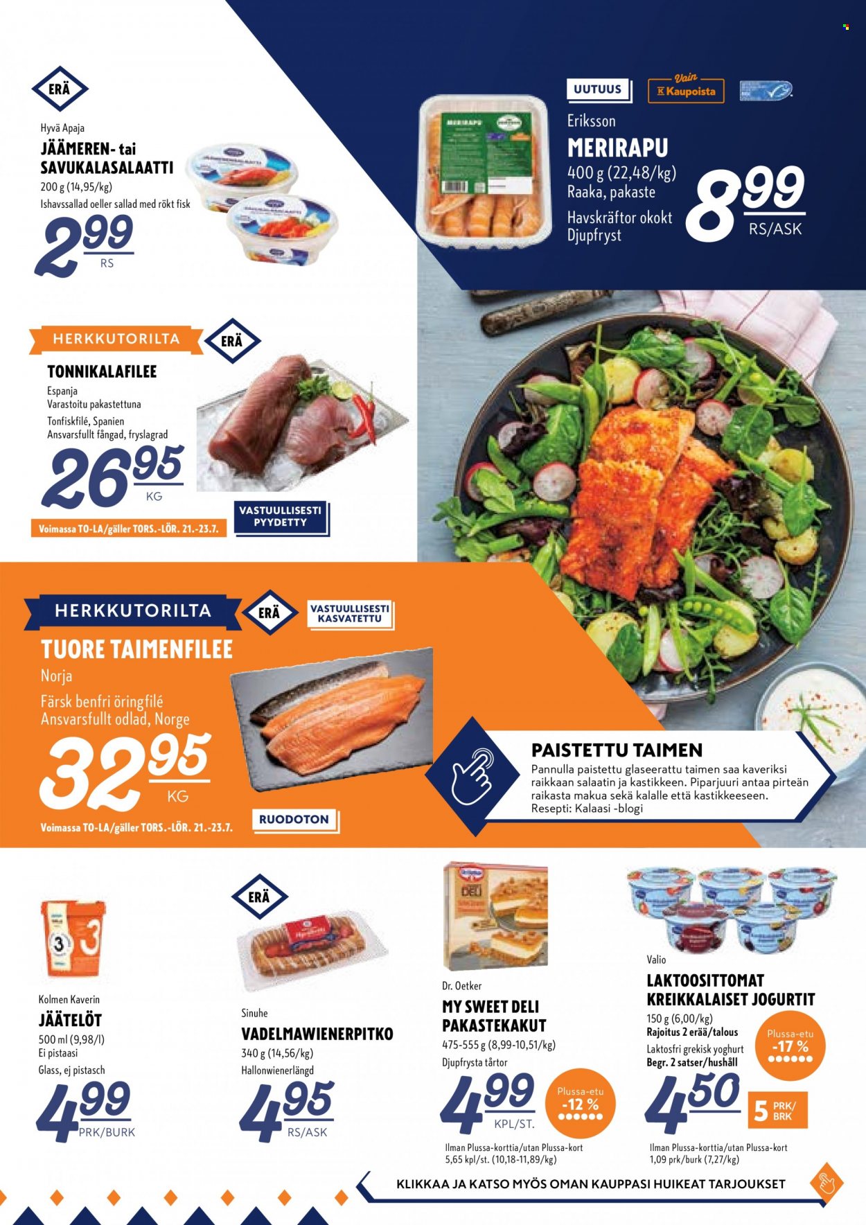 K-Supermarket tarjoukset - 21.07.2022 - 24.07.2022. Sivu 5