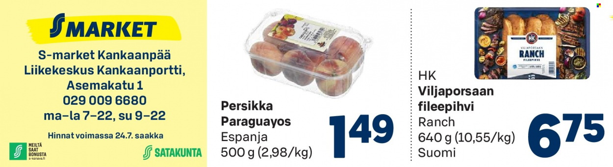 S-market tarjoukset - 21.07.2022 - 24.07.2022. Sivu 1