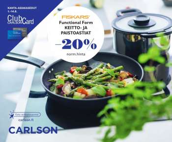Carlson tarjoukset  - 01.08.2022 - 14.08.2022.