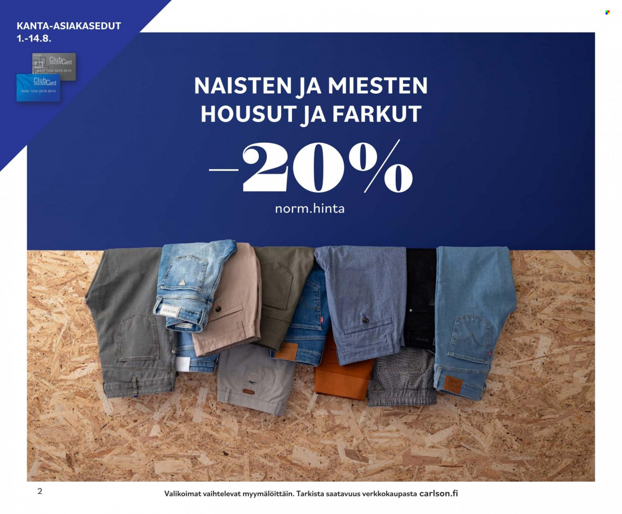 Carlson tarjoukset - 01.08.2022 - 14.08.2022. Sivu 2