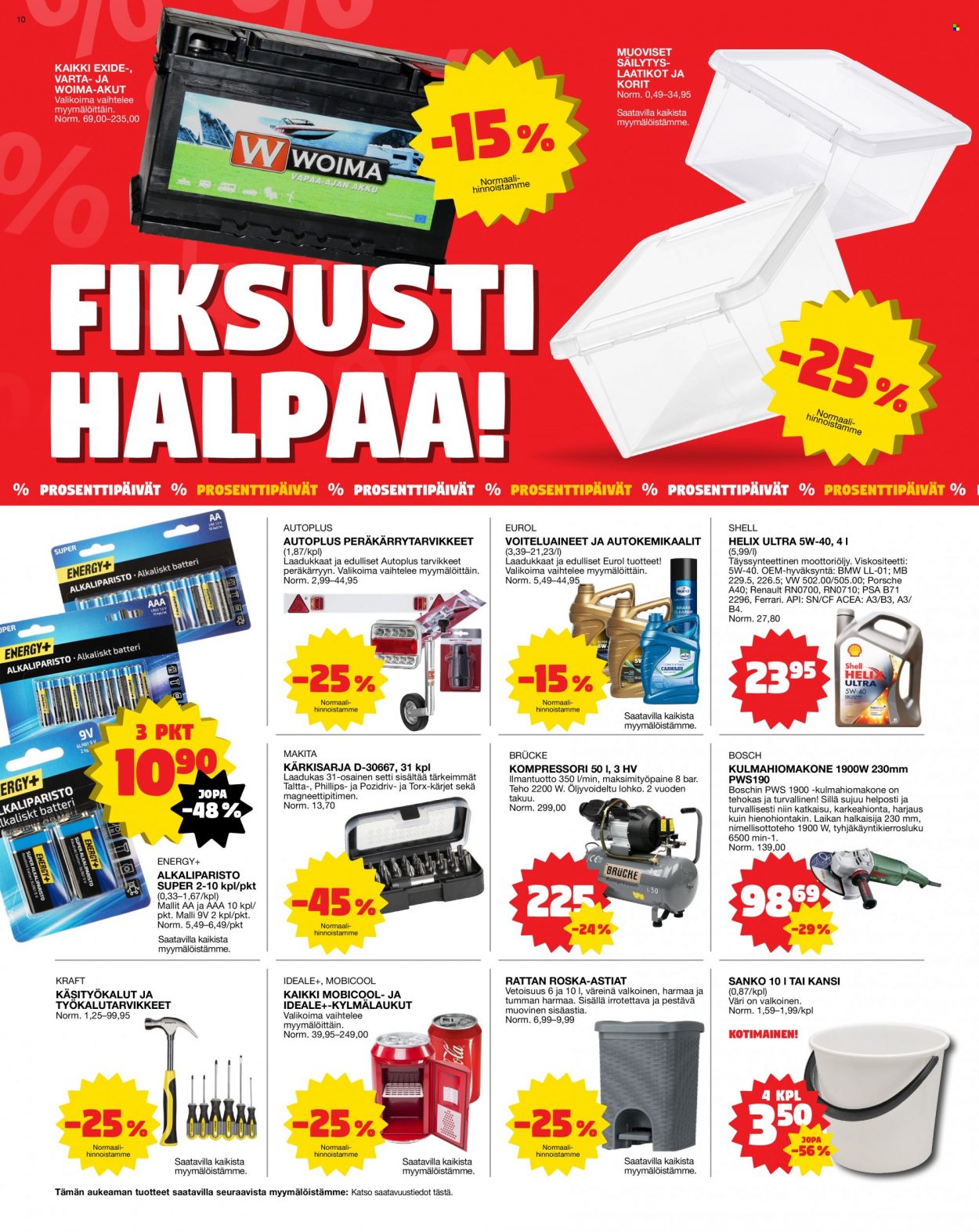 Tokmanni tarjoukset - 25.07.2022 - 31.07.2022. Sivu 10