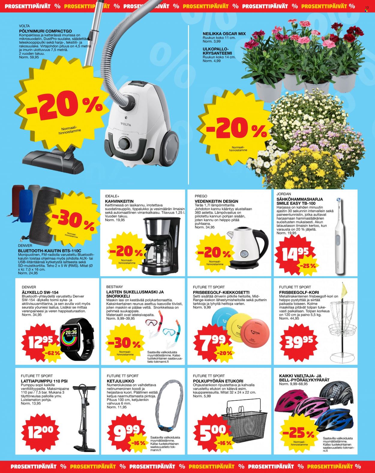 Tokmanni tarjoukset - 25.07.2022 - 31.07.2022. Sivu 13