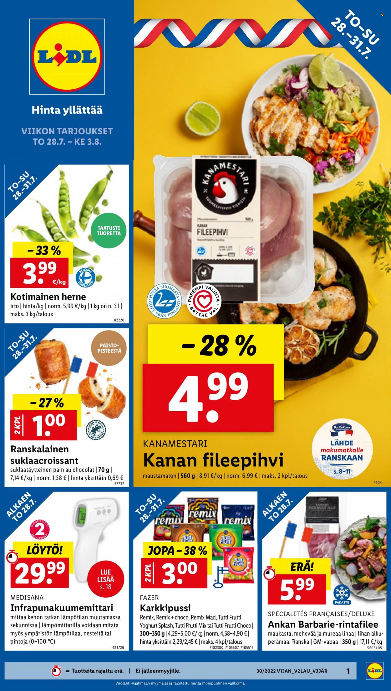 Lidl tarjoukset - 28.07.2022 - 03.08.2022. Sivu 1