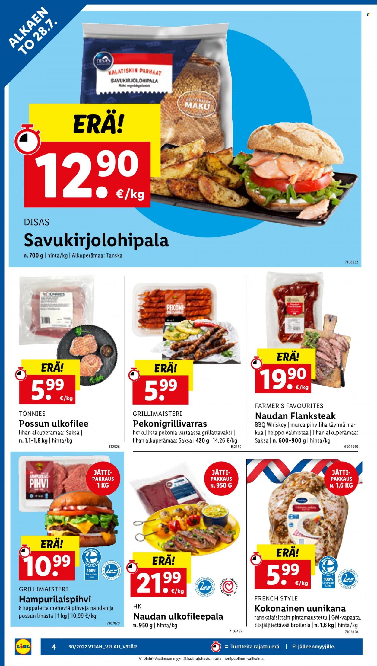 Lidl tarjoukset - 28.07.2022 - 03.08.2022. Sivu 4