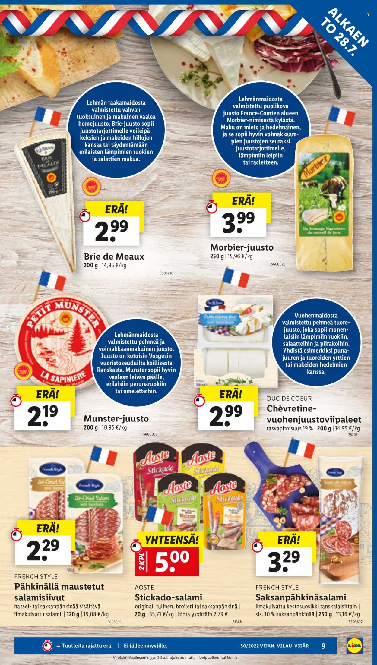 Lidl tarjoukset - 28.07.2022 - 03.08.2022. Sivu 9