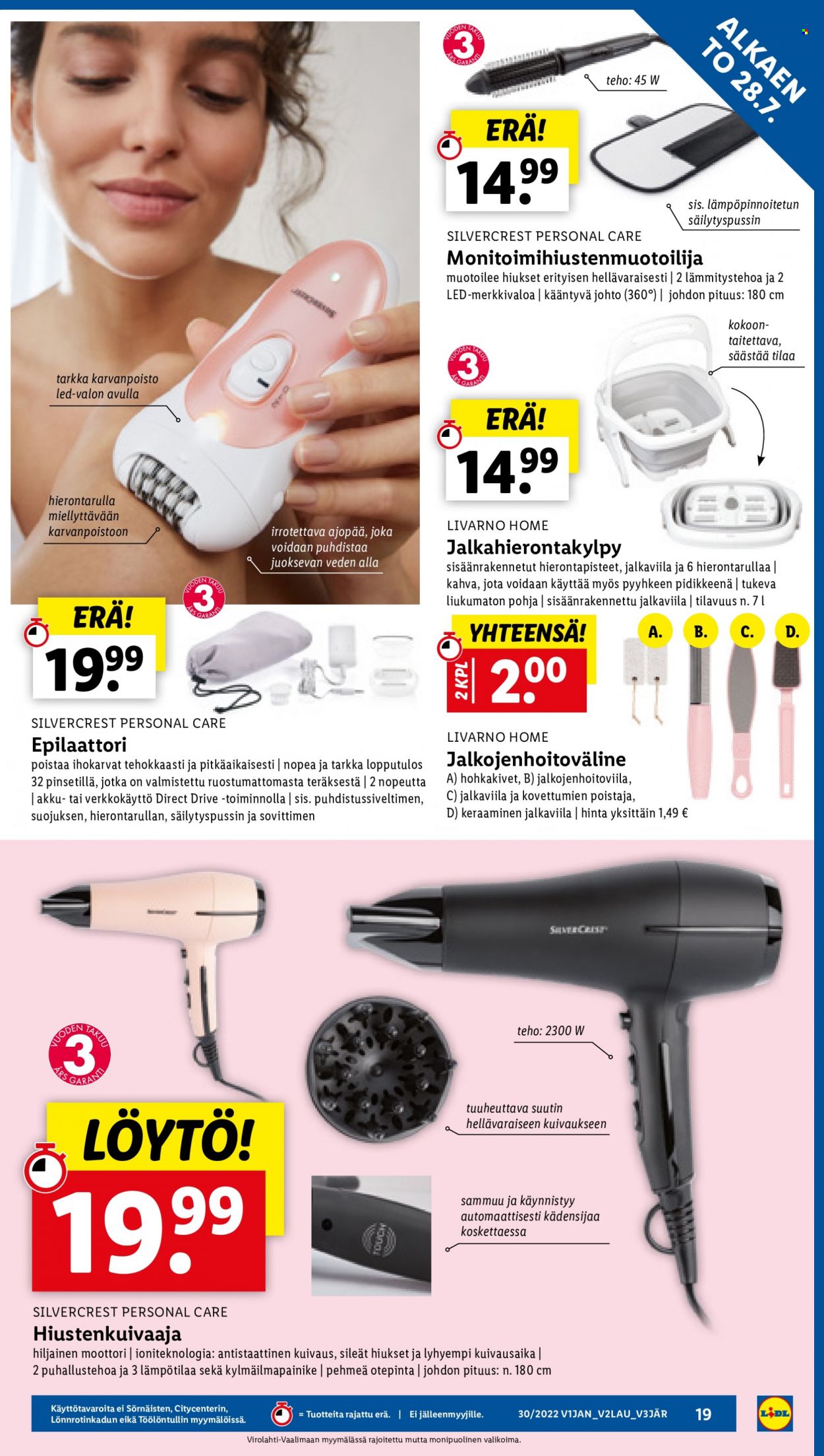Lidl tarjoukset - 28.07.2022 - 03.08.2022. Sivu 19