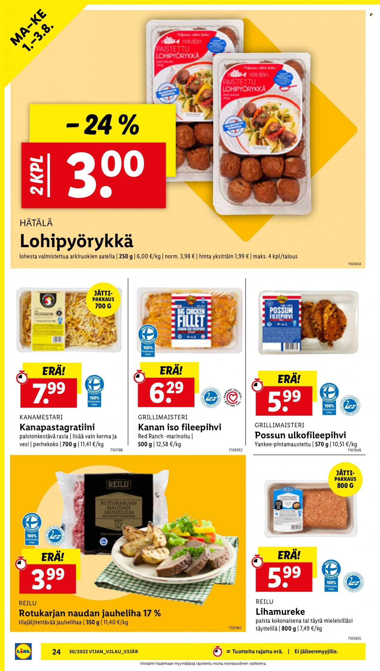 Lidl tarjoukset - 28.07.2022 - 03.08.2022. Sivu 24