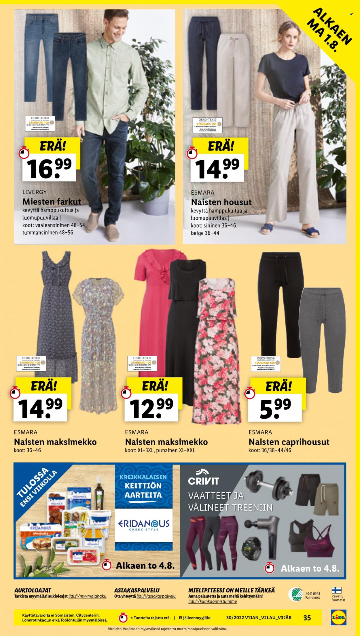 Lidl tarjoukset - 28.07.2022 - 03.08.2022. Sivu 35