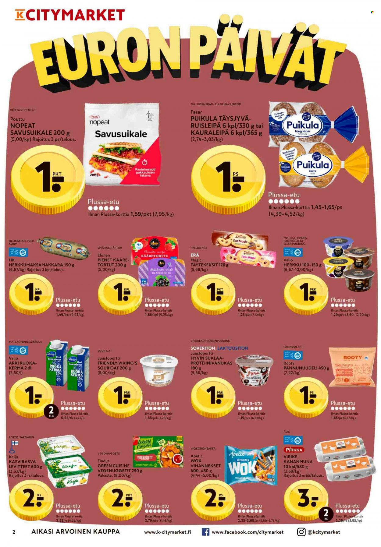 K-citymarket tarjoukset - 25.07.2022 - 27.07.2022. Sivu 2
