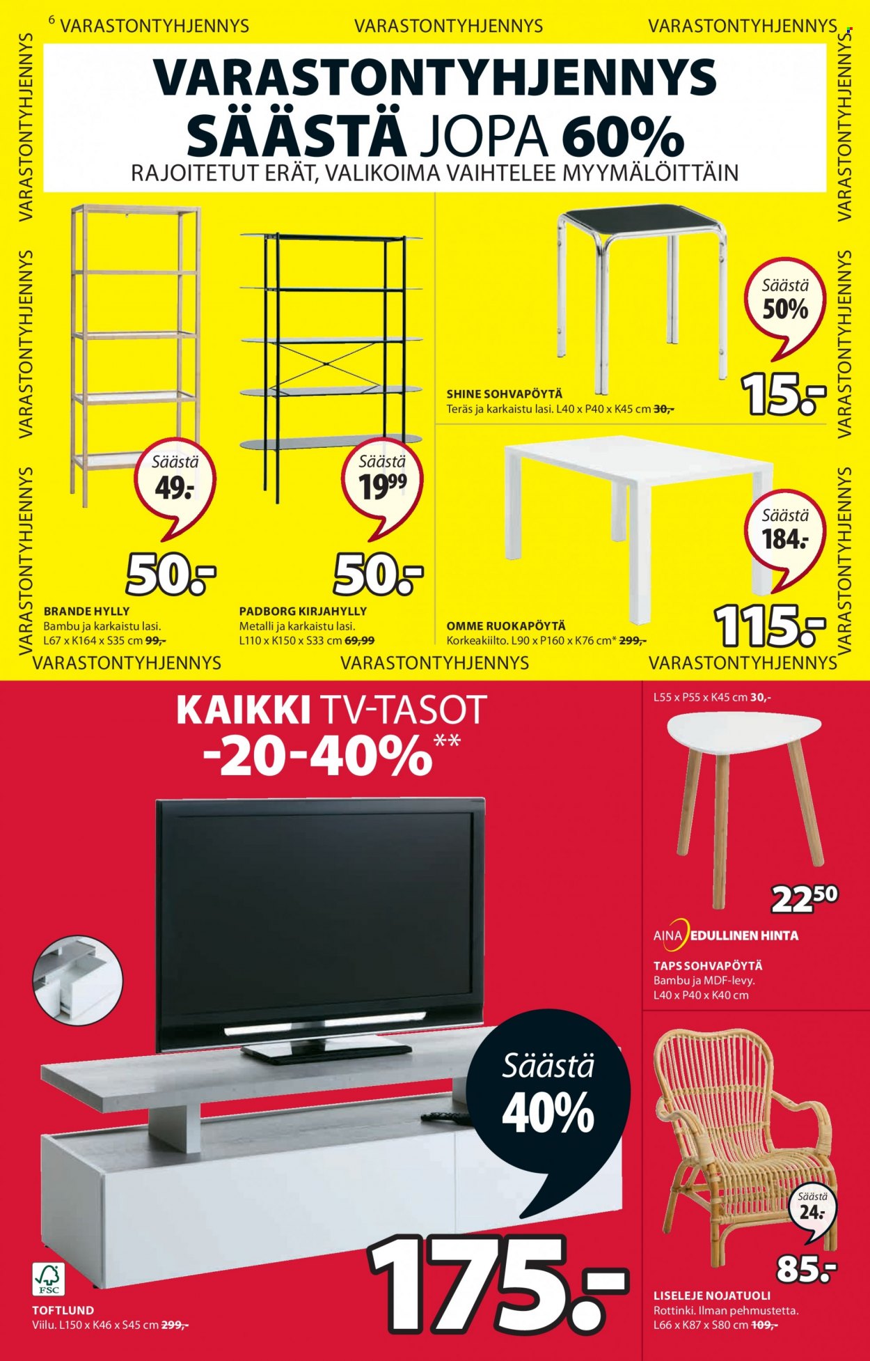 JYSK tarjoukset - 25.07.2022 - 31.07.2022. Sivu 6