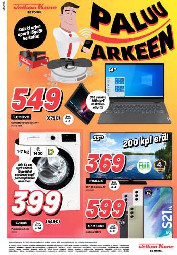 Veikon Kone tarjoukset  - 25.07.2022 - 30.07.2022.