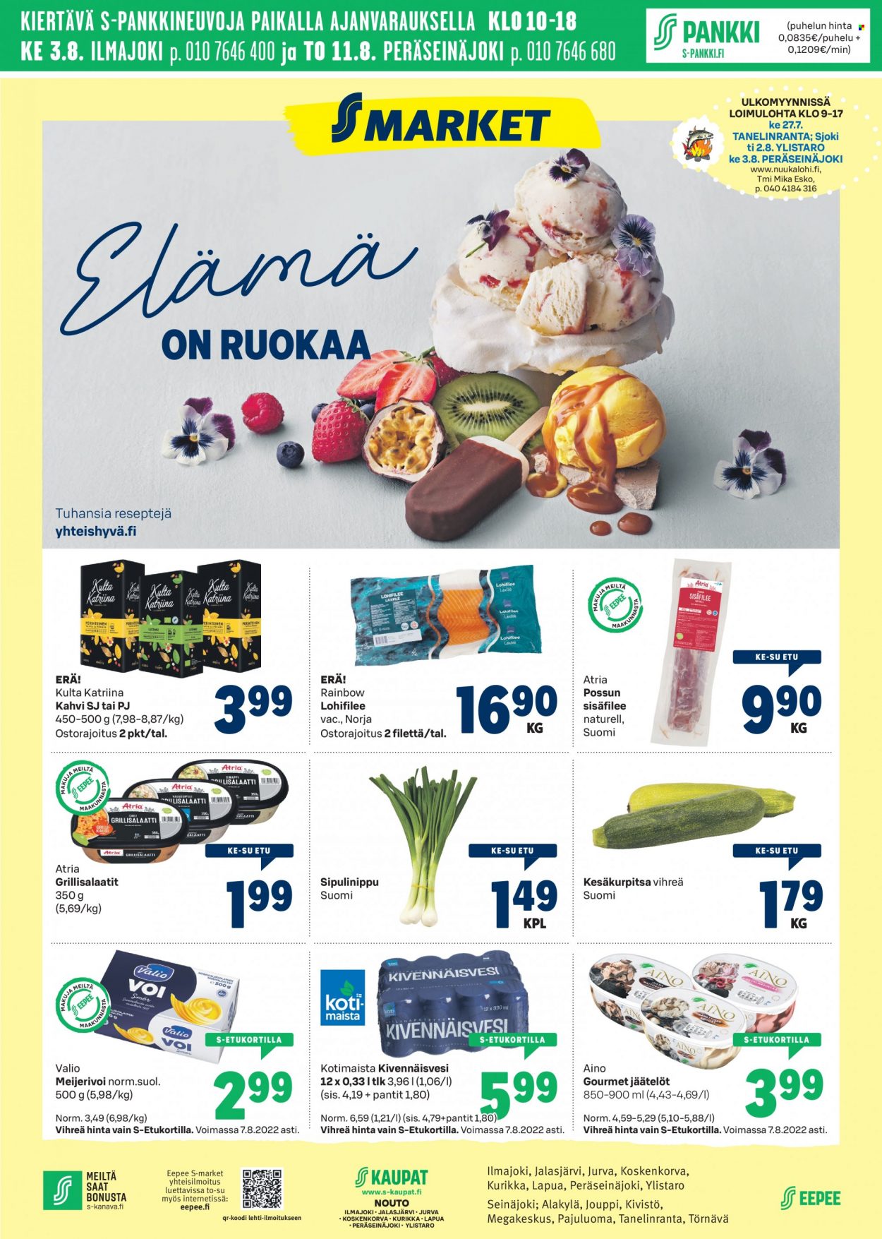 S-market tarjoukset - 27.07.2022 - 31.07.2022. Sivu 1