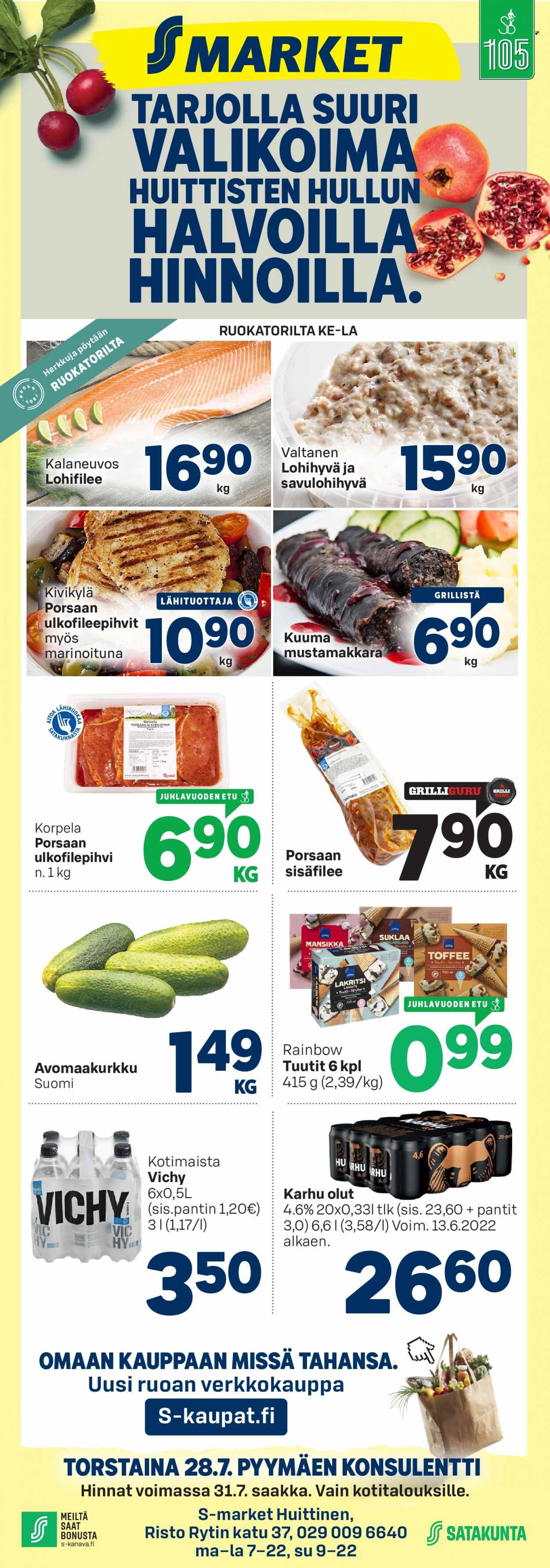 S-market tarjoukset - 27.07.2022 - 31.07.2022. Sivu 1