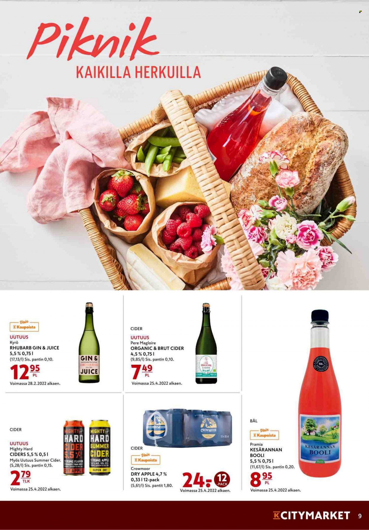 K-citymarket tarjoukset - 28.07.2022 - 31.07.2022. Sivu 9
