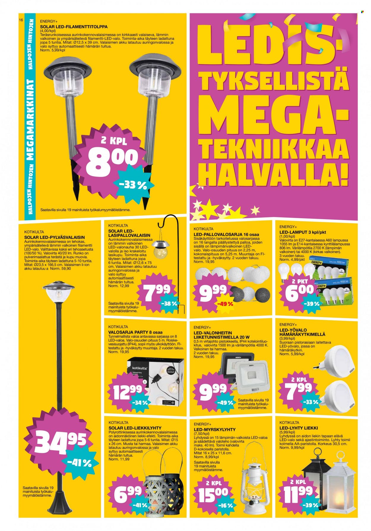 Tokmanni tarjoukset - 01.08.2022 - 07.08.2022. Sivu 16