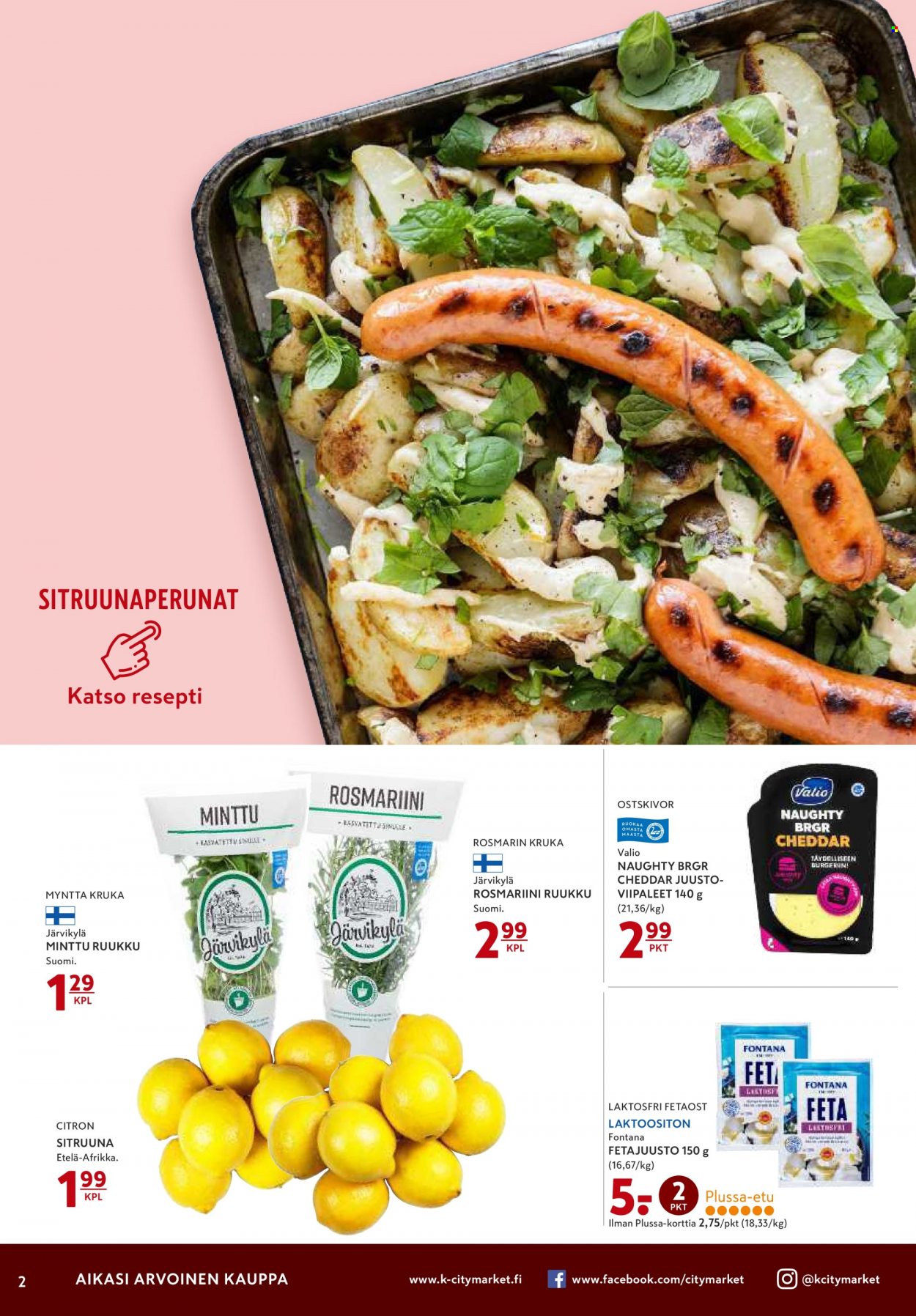 K-citymarket tarjoukset - 01.08.2022 - 03.08.2022. Sivu 2