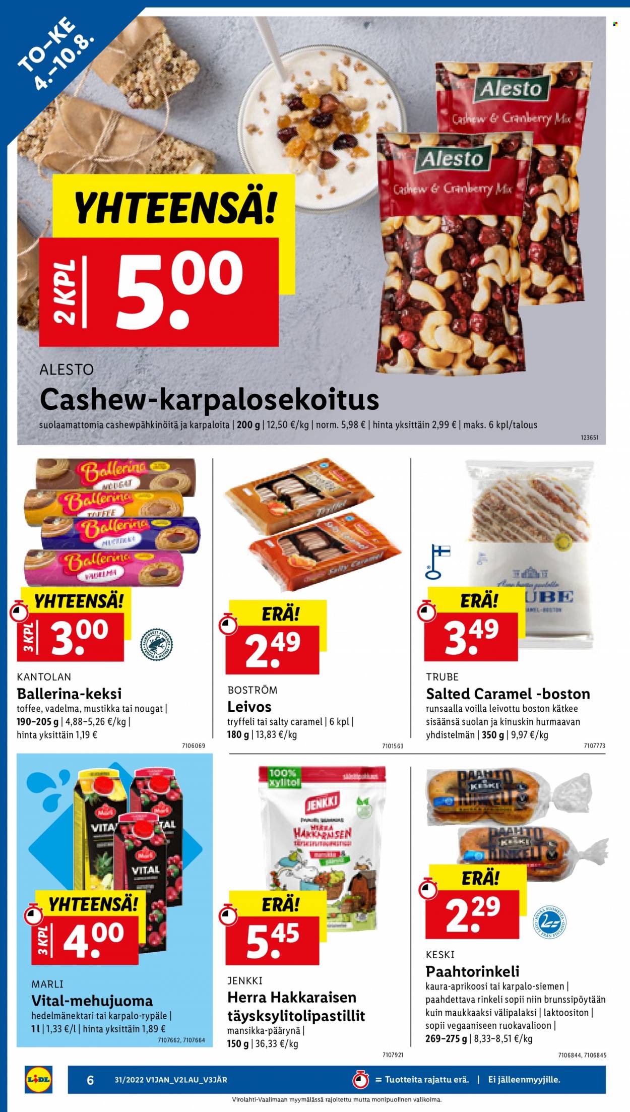 Lidl tarjoukset - 04.08.2022 - 10.08.2022. Sivu 6
