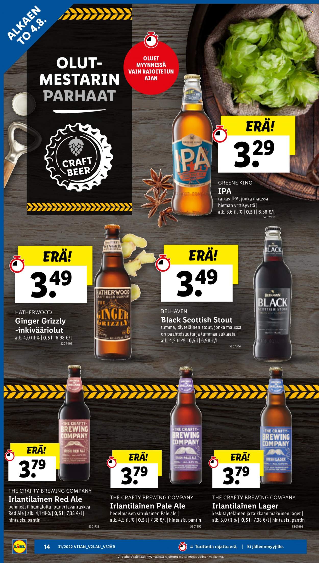 Lidl tarjoukset - 04.08.2022 - 10.08.2022. Sivu 14