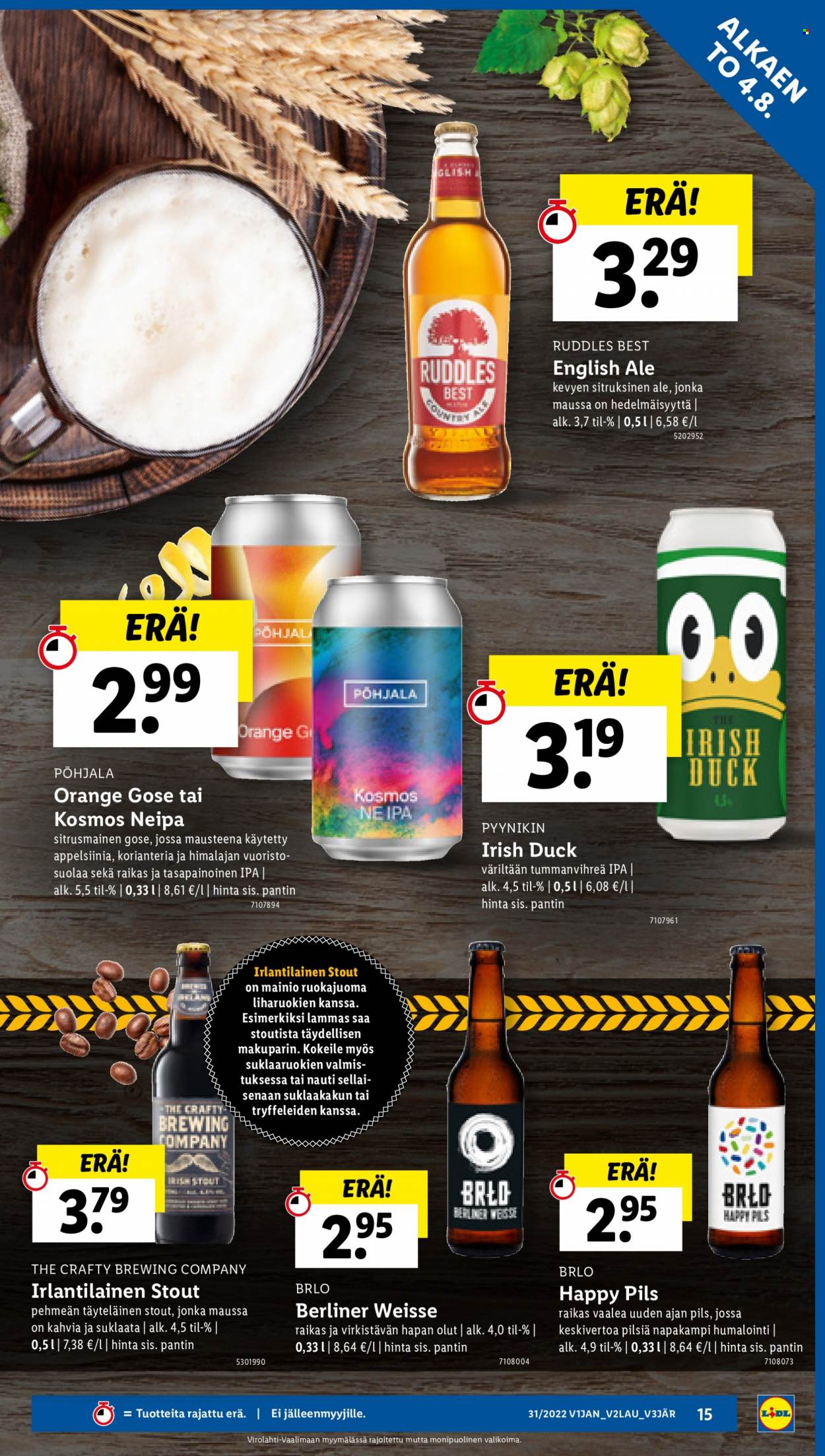 Lidl tarjoukset - 04.08.2022 - 10.08.2022. Sivu 15
