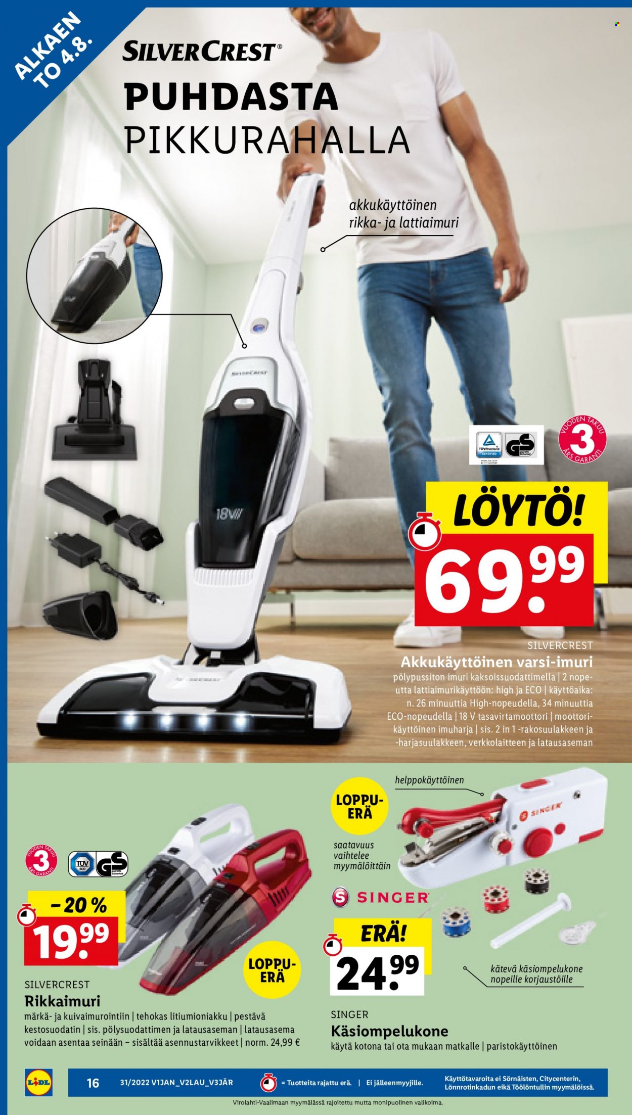 Lidl tarjoukset - 04.08.2022 - 10.08.2022. Sivu 16