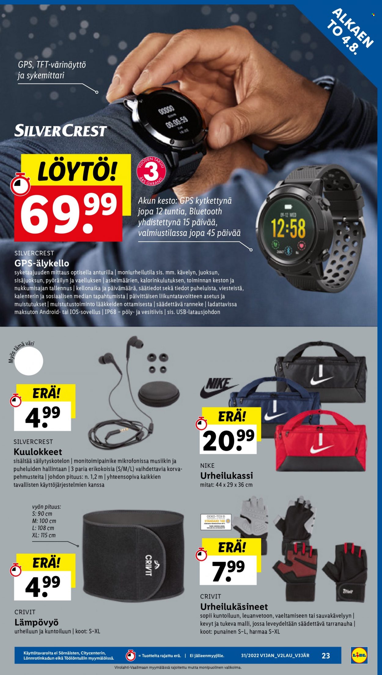 Lidl tarjoukset - 04.08.2022 - 10.08.2022. Sivu 23