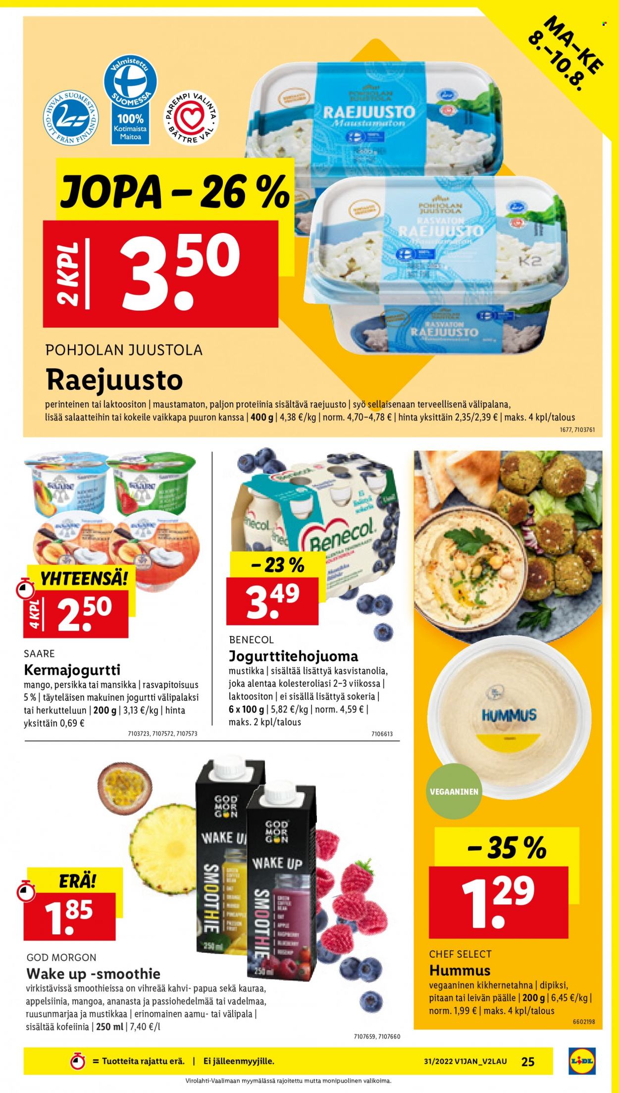 Lidl tarjoukset - 04.08.2022 - 10.08.2022. Sivu 25