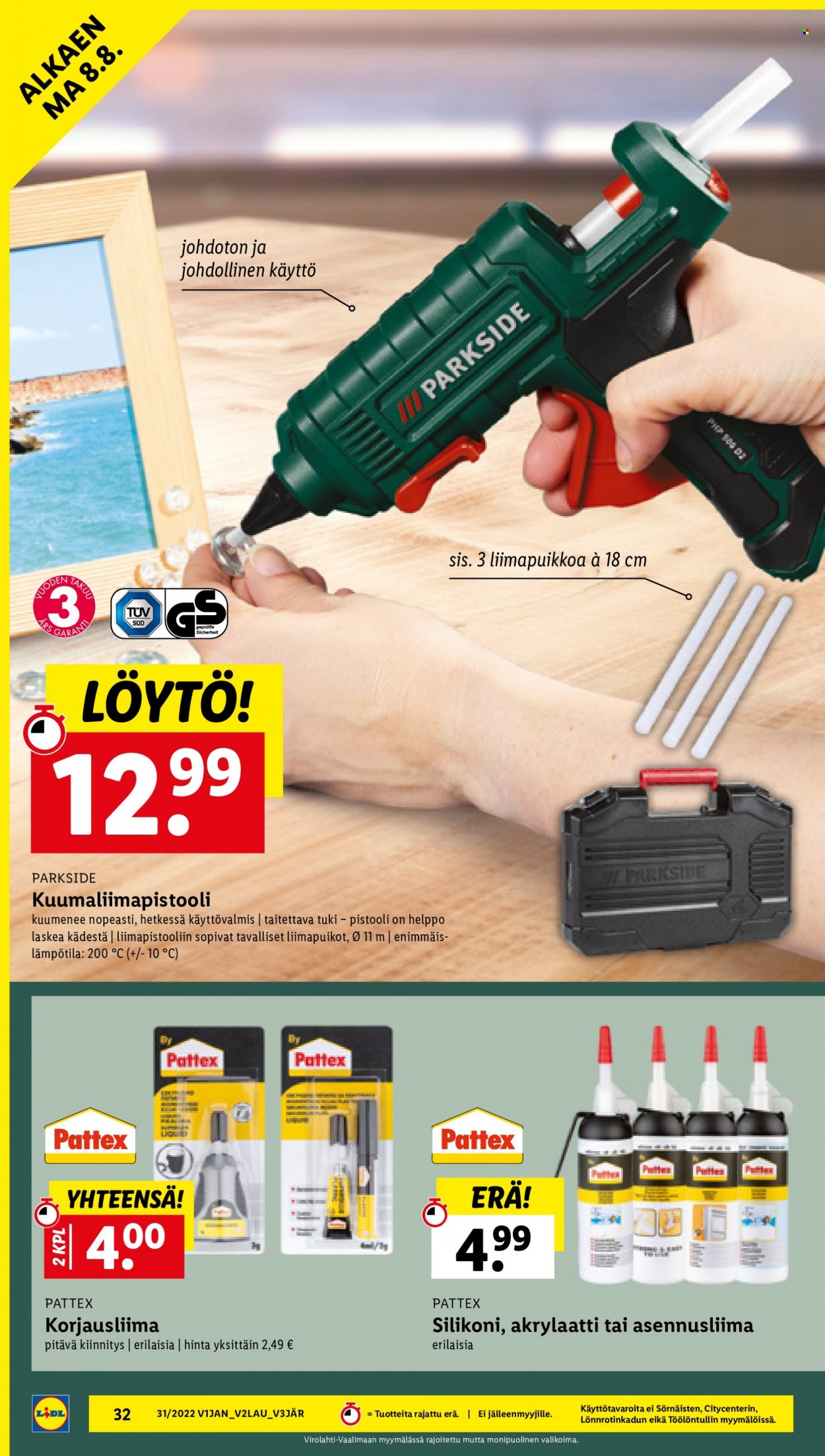 Lidl tarjoukset - 04.08.2022 - 10.08.2022. Sivu 32