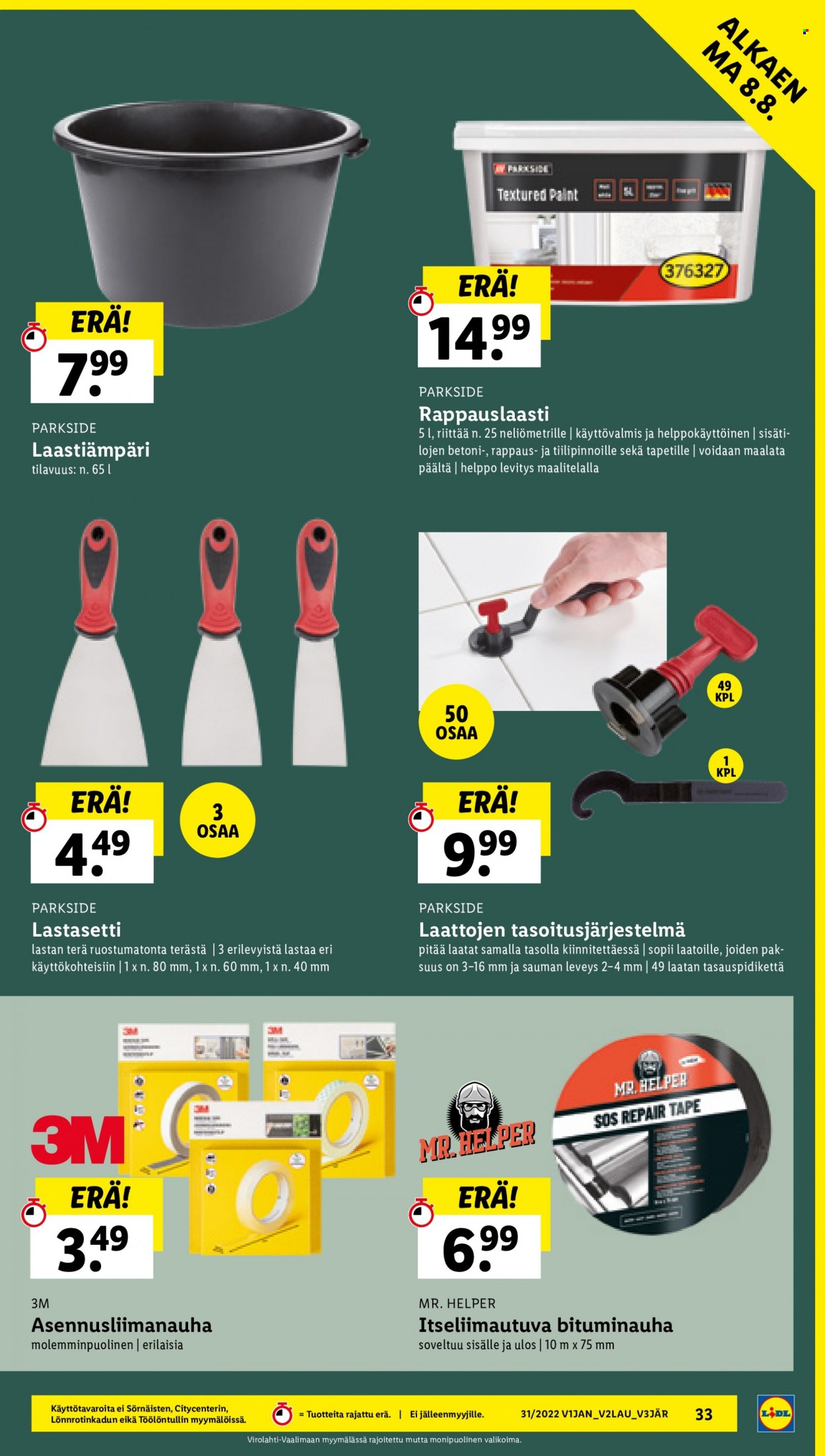Lidl tarjoukset - 04.08.2022 - 10.08.2022. Sivu 33