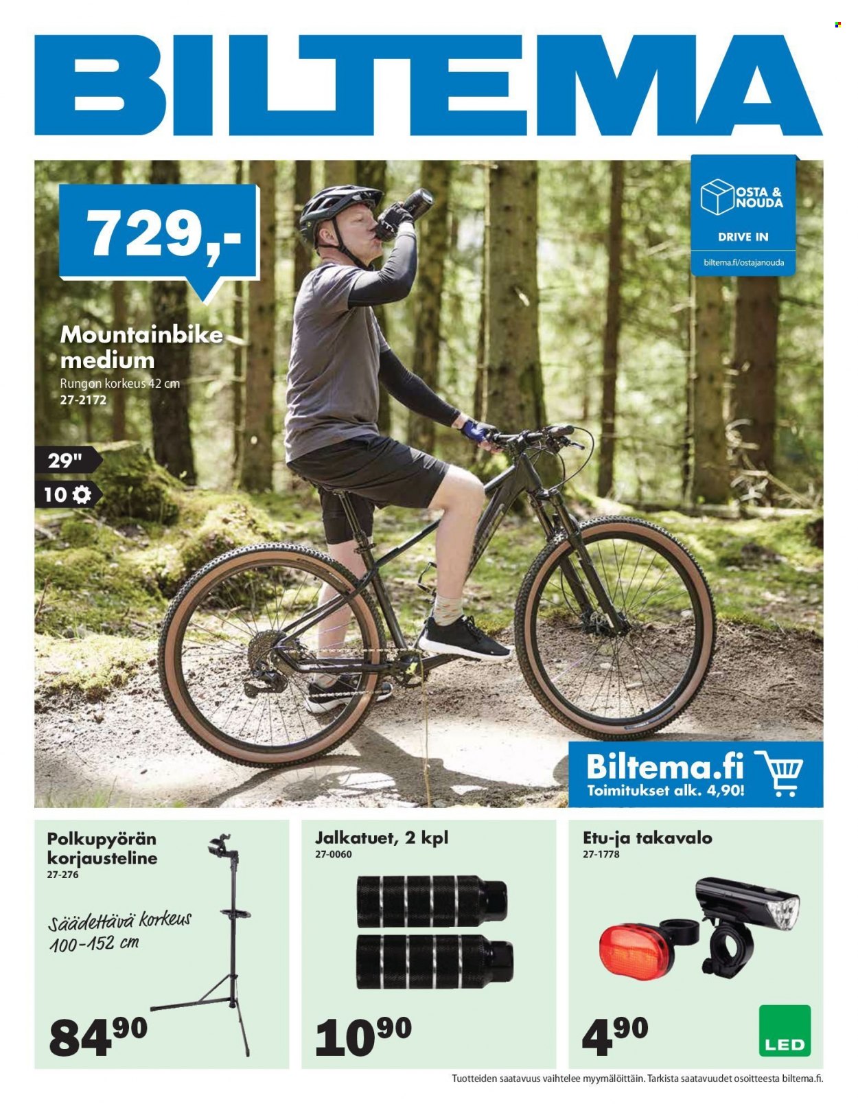Biltema tarjoukset. Sivu 1