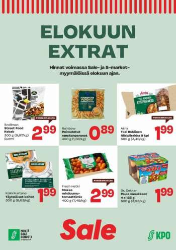 Sale tarjoukset .